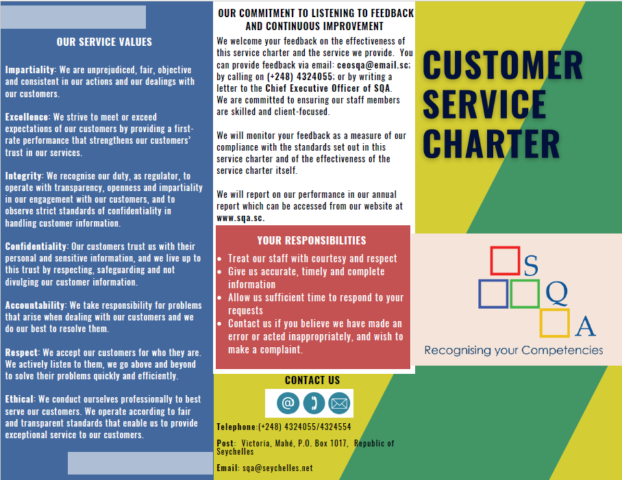 customer service charter